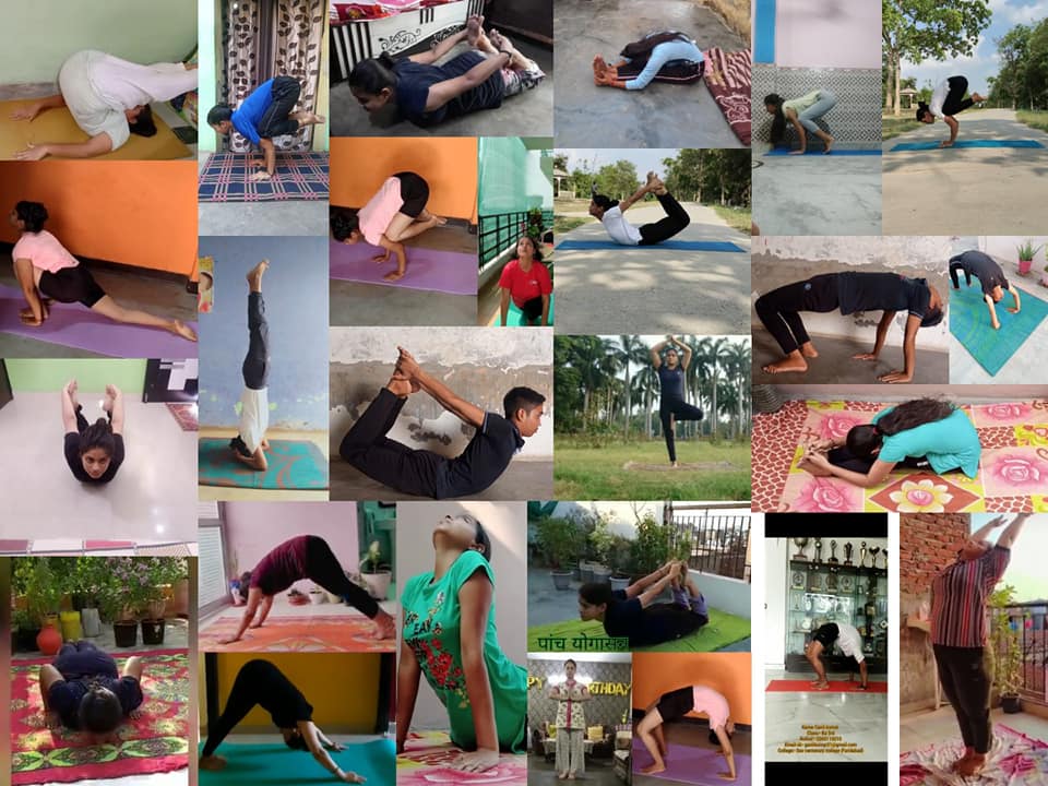 वैश्य बीएड कॉलेज द्वारा  वर्चुअल माध्यम से राष्ट्रीय स्तर की योग प्रतियोगिता का हुआ आयोजन