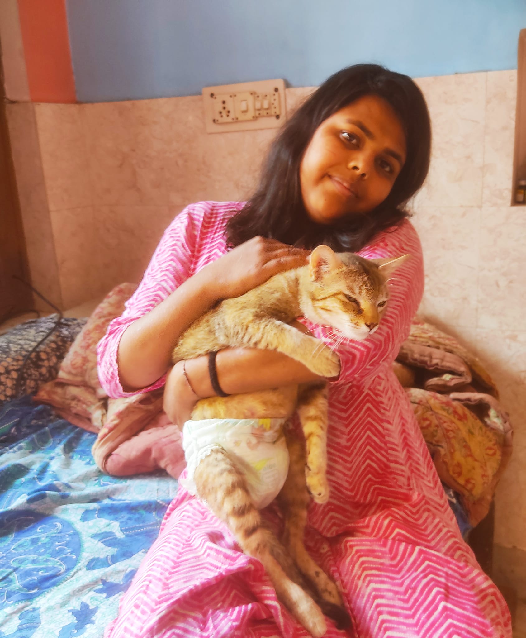 बेसहारा बिल्लियों का सहारा बन रही है कॉलेज स्टूडेंट शालू